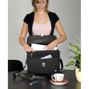 Produktbild für Aktentasche Wedo Elegance 585201 schwarz