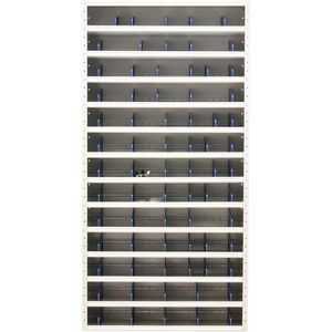 Produktbild für Werkzeugschrank G-Office Sortierregal MPSC.1930, Metall, grau