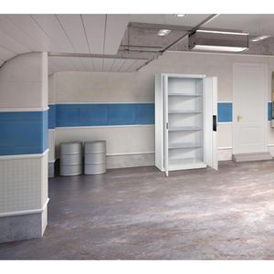 Produktbild für Werkzeugschrank CP-Möbel 8920-052, aus Metall, lichtgrau