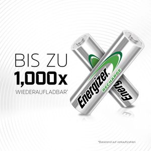 Produktbild für Akku Energizer Power Plus, 1,2 V, 2000 mAh