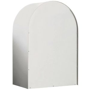 Produktbild für Briefkasten Burg-Wächter Nordic 3780 Ni, silber, aus Edelstahl