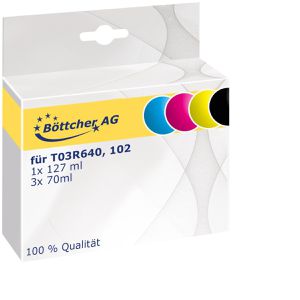 Produktbild für Tinte Böttcher-AG für Epson 102, C13T03R640 Multipack