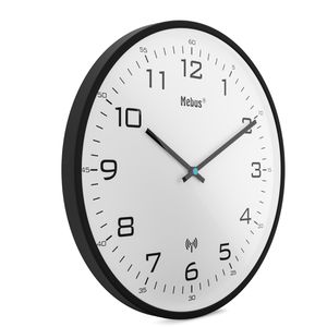 Produktbild für Wanduhr Mebus 13079, Kunststoff, analog, Funkuhr