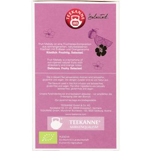 Produktbild für Tee Teekanne Luxury Cup Fruit Melody, BIO