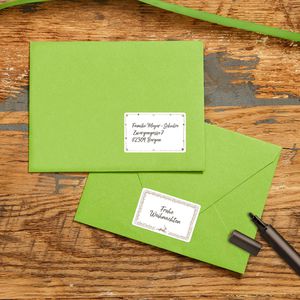 Produktbild für Sticker Zweckform 52096 Z-Design, Weihnachtsrahmen