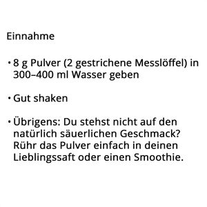 Produktbild für Citrullin natural-elements Aminosäure Getränkepulver