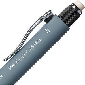 Produktbild für Druckbleistift Faber-Castell Poly Matic, grau, Kunststoff