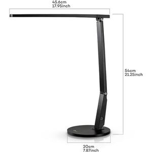 Produktbild für Schreibtischlampe TaoTronics TT-DL10, schwarz, LED, dimmbar