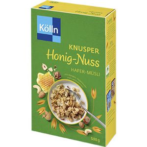 Kölln Müsli Knusper Honig-Nuss, 500g