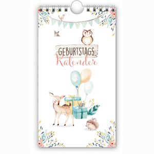 Produktbild für Geburtstagskalender Trötsch 52400N Waldfreunde