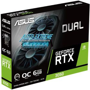 Produktbild für Grafikkarte Asus Dual GeForce RTX 3050 OC, DUAL-RTX3050-O6G