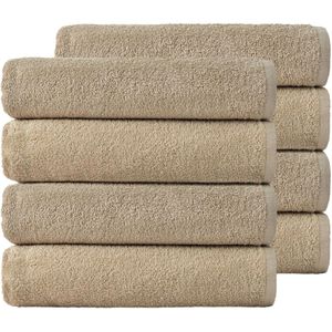 Produktbild für Handtuch NatureMark Frottier, sand-beige, 50 x 100 cm