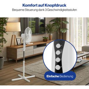 Produktbild für Ventilator Clatronic VL 3603 S, 263700, Ø 40cm