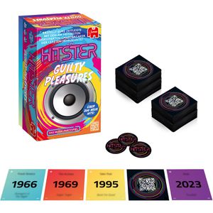 Produktbild für Kartenspiel Jumbo 1110100378, Hitster - Guilty Pleasures