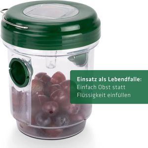 Produktbild für Wespenfalle Gardigo Solar Insektenfalle mit LED