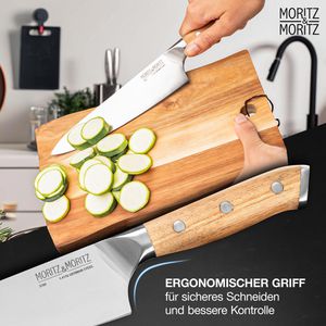 Produktbild für Kochmesser Moritz&amp;Moritz 5785, mit Akazienholzgriff