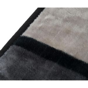 Produktbild für Kuscheldecke Gözze Antigua Cashmere Feeling, aqua/taupe/petrol