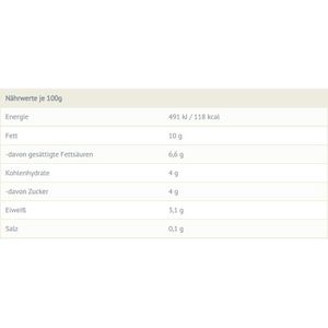 Produktbild für Kaffeesahne Hellma Fettgehalt 10 %