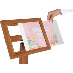 Produktbild für Infoständer Update-Displays Holz, A3