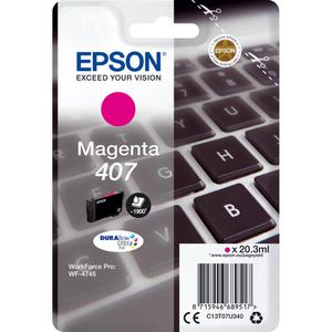 Produktbild für Tinte Epson 407, C13T07U340 magenta