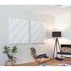Produktbild für Akustikplatte Silenti CubeLevel, für Wand