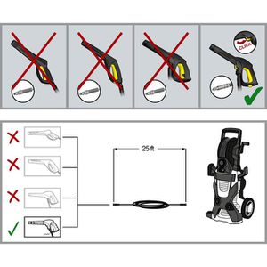 Produktbild für Hochdruckschlauch Kärcher Quick Connect H 9 Q, 9 m