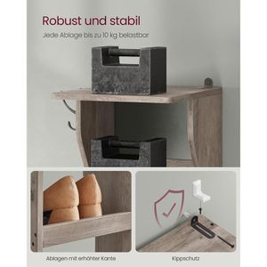 Produktbild für Schuhregal Vasagle LBS200L01, aus Holz