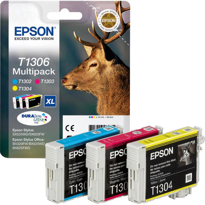 Epson T1306 Multipack Original Druckerpatronen – AG C13T130640 Hirsch Böttcher