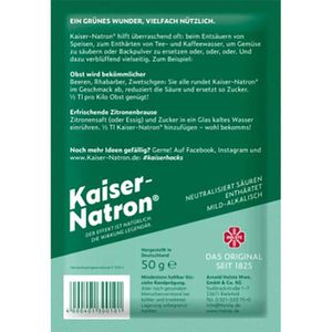 Produktbild für Natron Holste Kaiser-Natron E500ii, Lebensmittelqualität