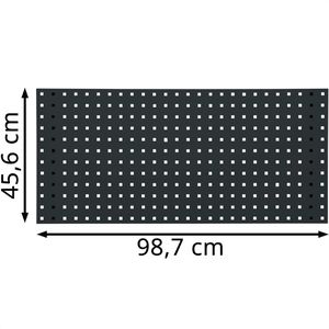 Produktbild für Werkzeugwand ADB 23092, schwarz, aus Metall