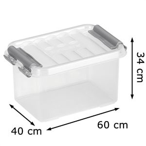 Produktbild für Aufbewahrungsbox Sunware Q-Line Box 87400609, 0,4L