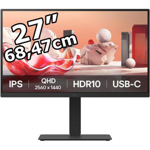 Produktbild für Monitor LG 27BA75QB-B, 27 Zoll
