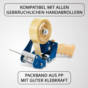 Produktbild für Packband Böttcher-AG Premium PP, transparent