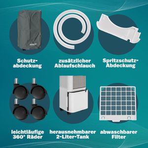 Produktbild für Luftentfeuchter Monzana LE1200, elektrisch