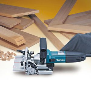 Produktbild für Flachdübelfräse Makita PJ7000J Nutfräse