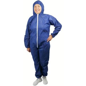Produktbild für Schutzanzug Arnomed Cover PP-Overall, blau