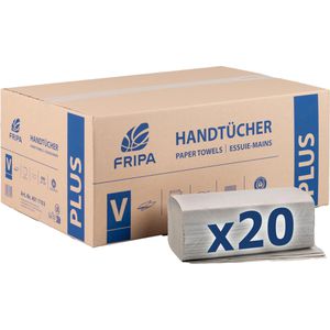 Papierhandtücher Fripa Plus, 4011103, 1-lagig