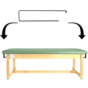 Produktbild für Behandlungsliege Teqler T146707, aus Holz, lindgrün