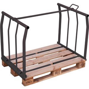 Palettenaufsatz VARIOfit Typ 66, pa-080.010, anthrazit, Stahl