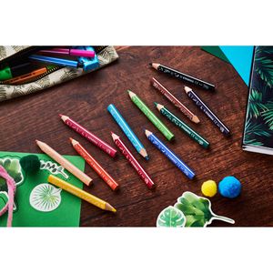 Produktbild für Buntstifte Stabilo Trio dick Animal Vibes, 205/12-05