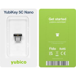Produktbild für Fido-Stick Yubico YubiKey 5C Nano