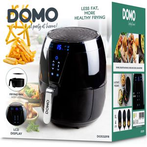 Produktbild für Heißluftfritteuse Domo Deli-Fryer XL, DO532FR