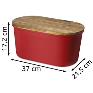 Produktbild für Brotkasten Echtwerk Brotbox fresh Melamin / Akazie