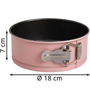 Produktbild für Backform wenco 555425 Mini-Backform, mit Flachboden, aus Stahl