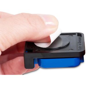 Produktbild für Planhalter-Magnetclips Maul Hebel 6240035, blau