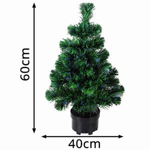 Produktbild für Weihnachtsbaum CASARIA 101777, Glasfaser, 60cm