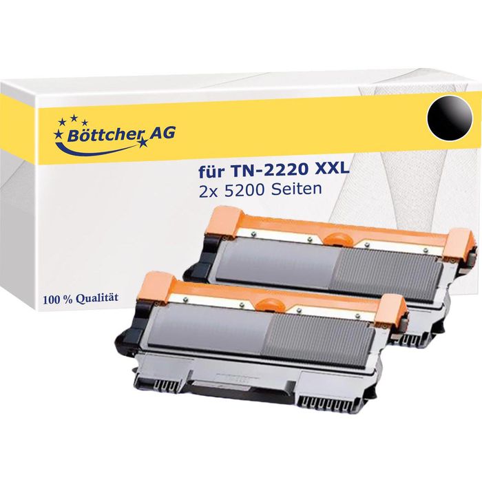 Ampertec 2 Kompatible Toner Ersetzt Brother TN-2220 Doppelpack - Foto 3