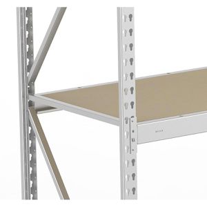 Produktbild für Weitspannregal META-Regalbau 20051247, 3 Holzböden