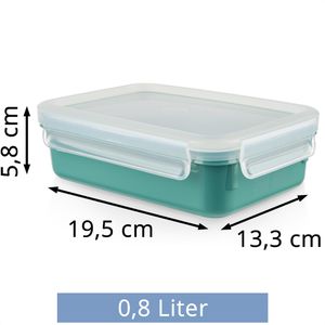 Produktbild für Frischhaltedose Emsa Clip&amp;Close N10127, aus Kunststoff