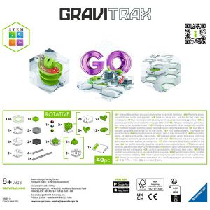 Produktbild für Murmelbahn Ravensburger GraviTrax GO Rotative